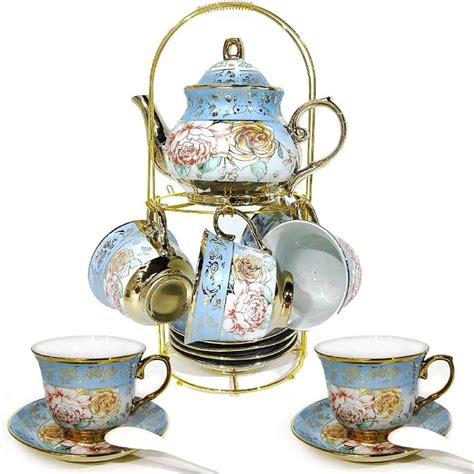 Tea set amazon - Style Collection Tea Set for 4! Includes 21 Pieces [Amazon Exclusive] 4.7 out of 5 stars. 202. 100+ bought in past month. $19.99 $ 19. 99. Typical: $30.00 $30.00. FREE delivery Fri, Mar 8 on $35 of items shipped by Amazon. Or fastest delivery Thu, Mar 7 . ... Tea Set for Little Girls - Tea Party Pretend Play Kitchen Set Sweet …